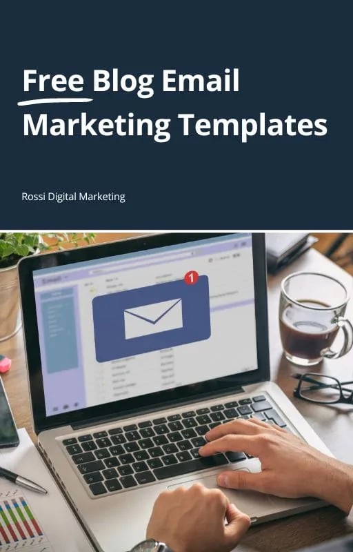 email marketing template cover for blog subscribers email templates