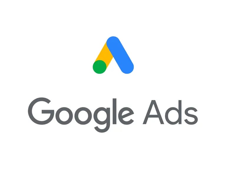 google ads services logo on a white background