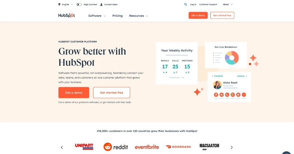 example of hubspot using cognitive biases in marketing